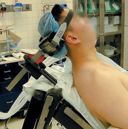 Nicholson Headrest in Surgery