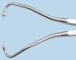 Weinert Bone Holding Reduction Double Curved Clamp