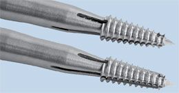 Expanding Cannulated Corkscrew Femoral Head Remover Tips