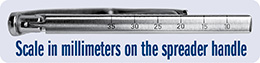 Ortho Spreader with Slotted Tips