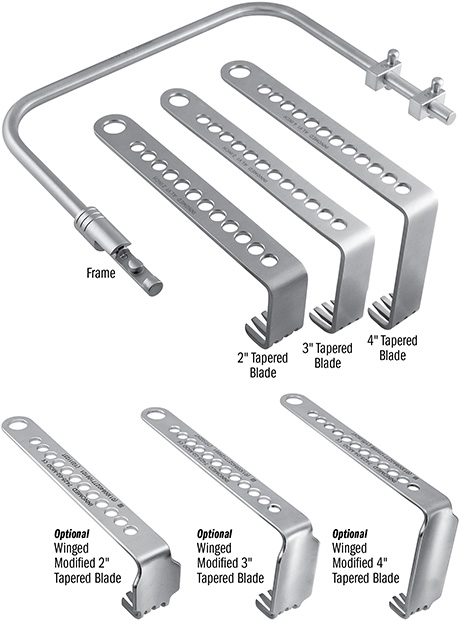 Alvi Small Charnley Style Locking Frame Set